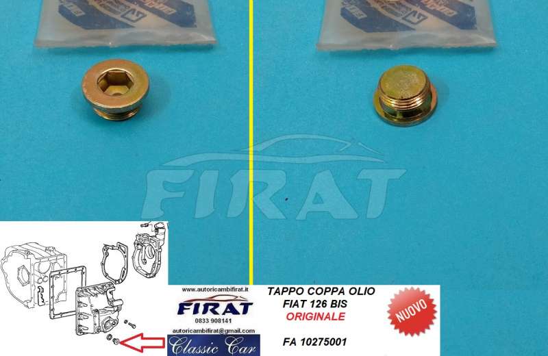 TAPPO COPPA OLIO FIAT 126 BIS (10275001)